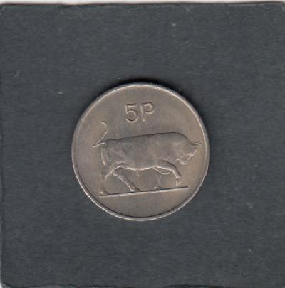 Beschrijving: 5 Pence  COW  